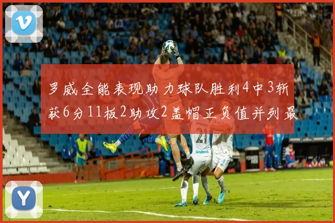 罗威全能表现助力球队胜利4中3斩获6分11板2助攻2盖帽正负值并列最高